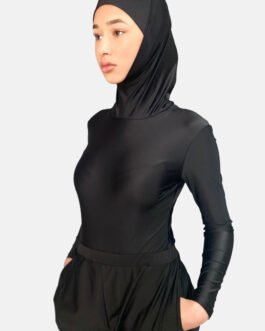 Body hijab noir Lycra Xtra Life